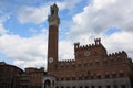 Siena, a city in ItalyÃ¢â¬â¢s central Tuscany, is distinguished by its medieval brick buildings.